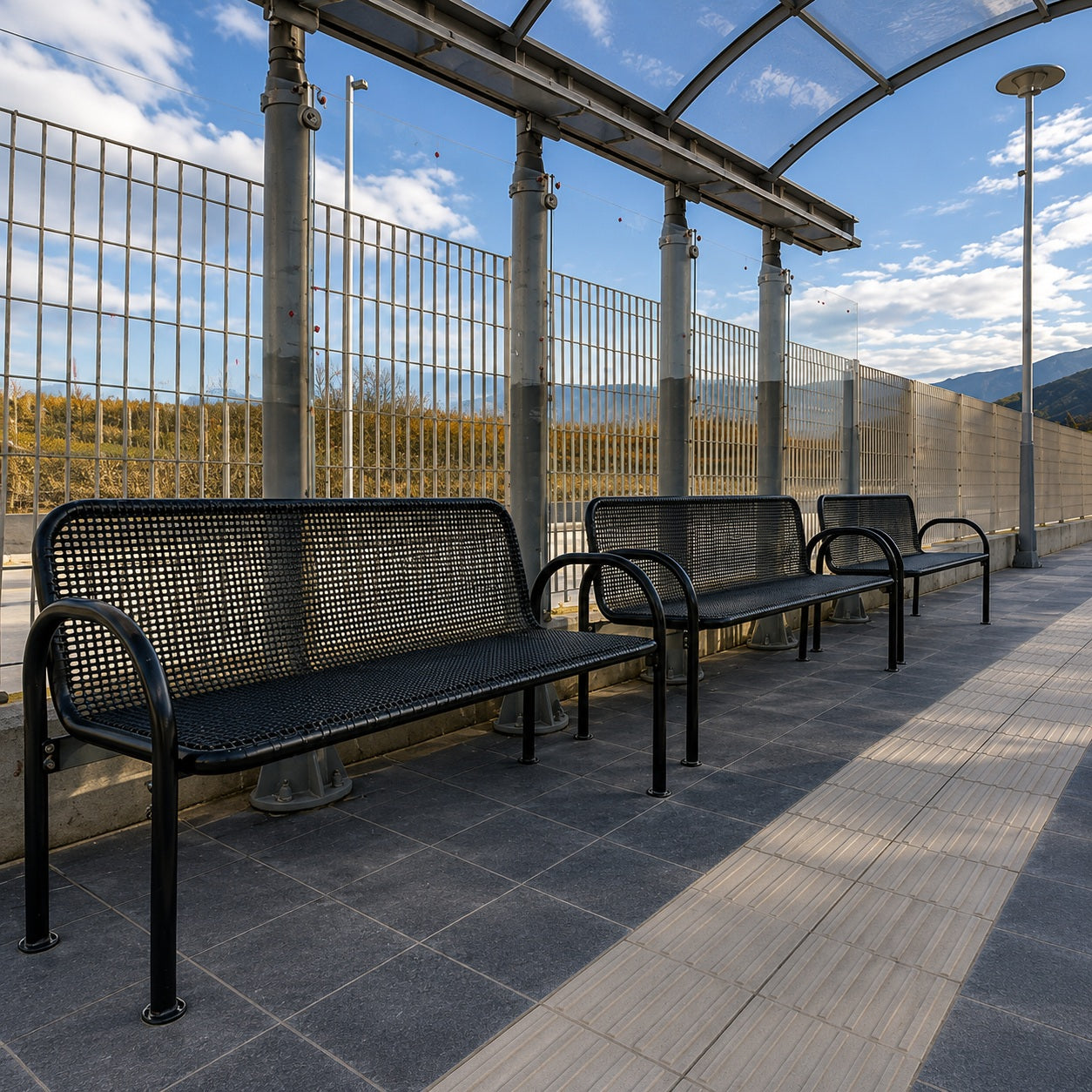 Panchine per la Stazione ferroviaria di Sulmona