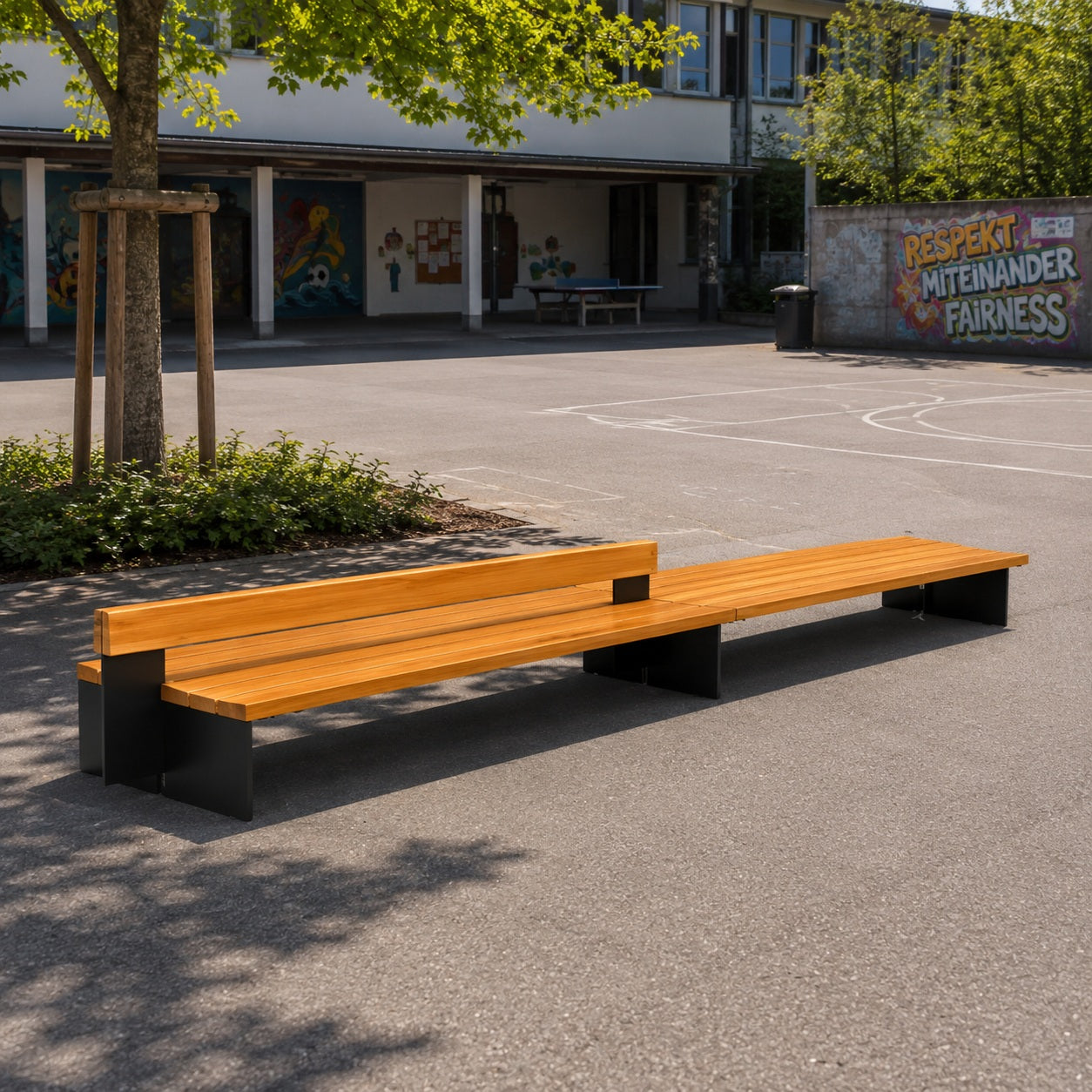 SEDORA Panchina modulare dal design contemporaneo e conviviale (B117)