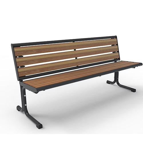 SEDORA Piazza Plus Style – Panchina con schienale e inserti personalizzabili