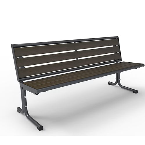 SEDORA Piazza Plus Style – Panchina con schienale e inserti personalizzabili