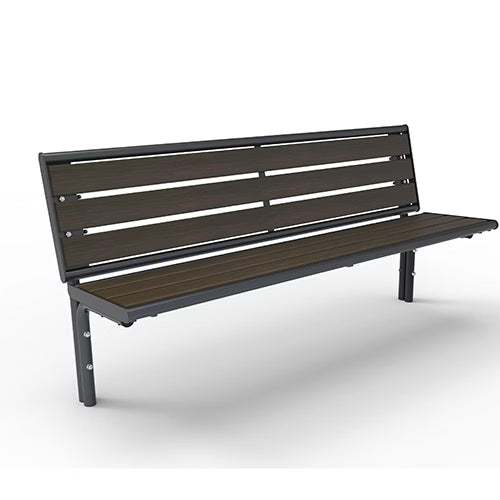 SEDORA Piazza Plus Style – Panchina con schienale e inserti personalizzabili