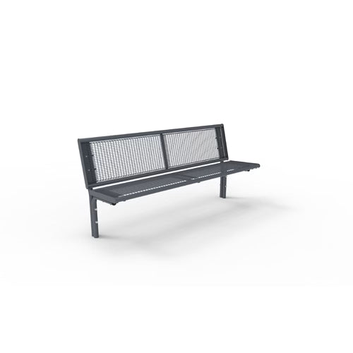 SEDORA Piazza Plus Style – Panchina con schienale e inserti personalizzabili