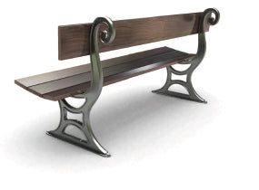 SEDORA Panchina con schienale dal design classico e contemporaneo (PKDA023)