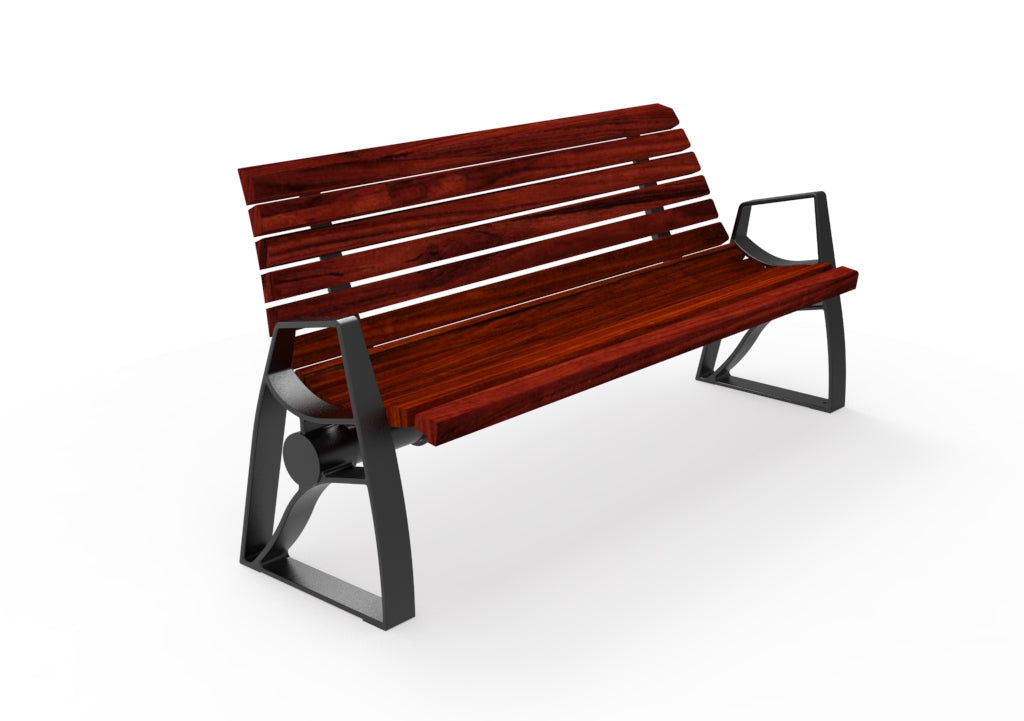 SEDORA Panchina con schienale dal design contemporaneo (PKDA037)
