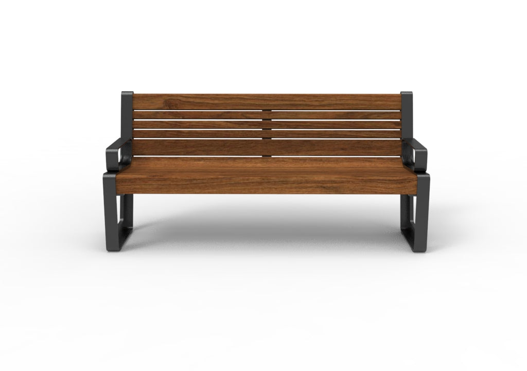 SEDORA Panchina e seduta con schienale dal design contemporaneo (PKDA039-1 / PSDA039)