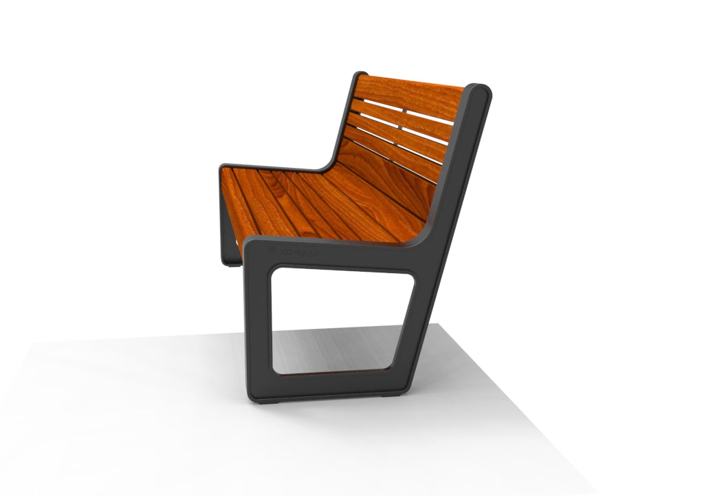 SEDORA Panchina con schienale dal design contemporaneo (PKDA040 Series)
