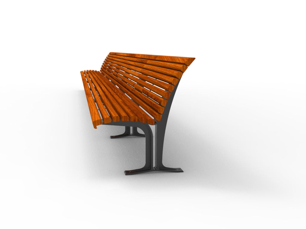 SEDORA Panchina con schienale dal design classico ed elegante (PKDA035 Series)
