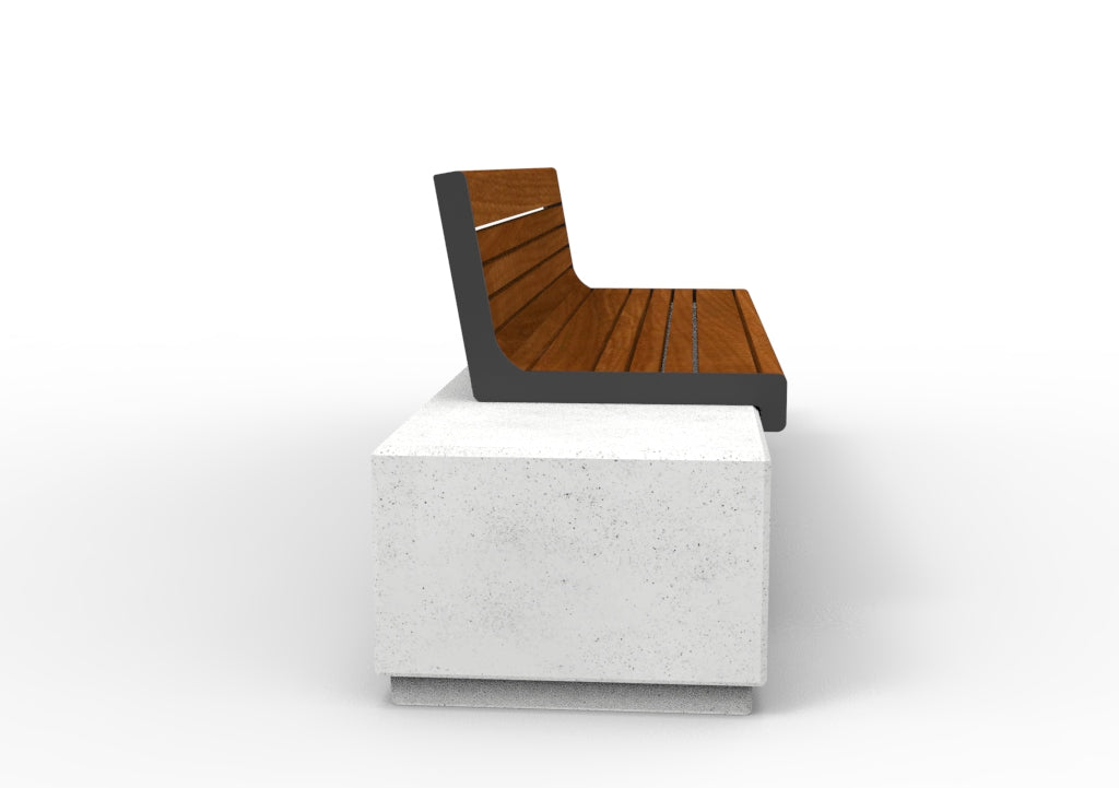 SEDORA Panchina con schienale dal design materico e innovativo (PKDB050-1)