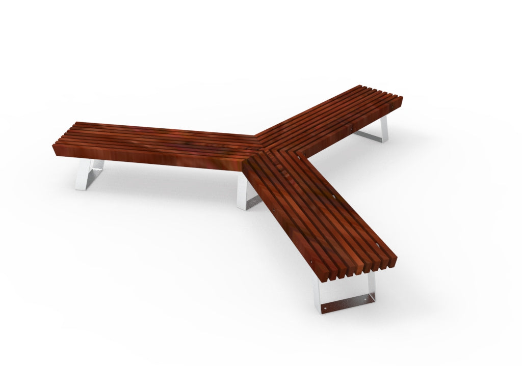 SEDORA Panchina circolare dal design ispirato all’architettura giapponese (PKDS045)