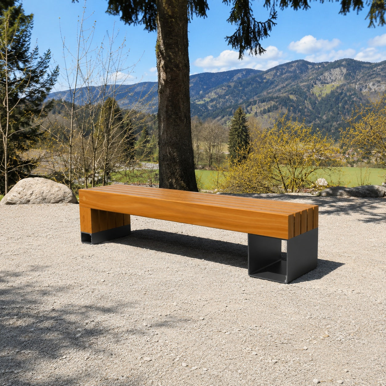SEDORA Panchina dal design contemporaneo e accogliente (PKDS100)