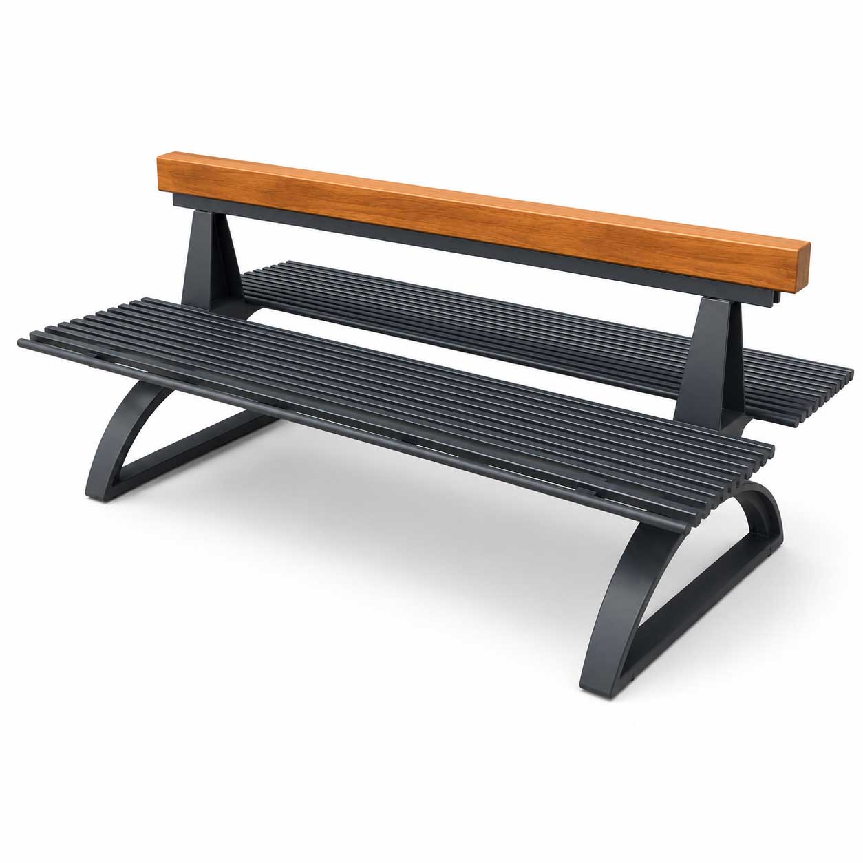 SEDORA Panchina con schienale dal design contemporaneo e modulare (PKDS102)