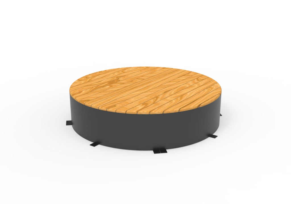 SEDORA Panchina circolare dal design contemporaneo e conviviale (PKDS2700)