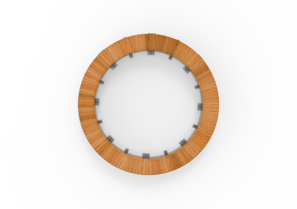 SEDORA Panchina circolare monumentale dal design contemporaneo (PKDS3900)