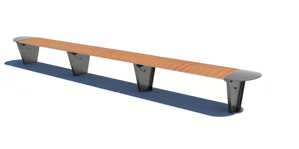 SEDORA Sistema modulare di panchine per spazi contemporanei (PKDA013)