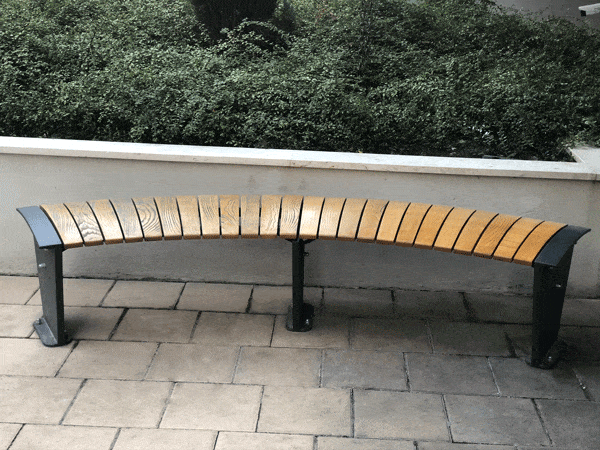 SEDORA Panchina con Design elegante e resistenza nel tempo (PKDA014)