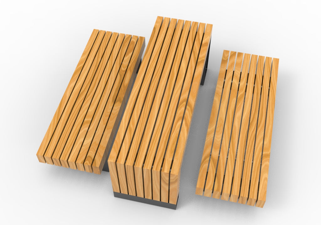 SEDORA Set tavolo con 2 panche (PSDS100 + 2×B115)