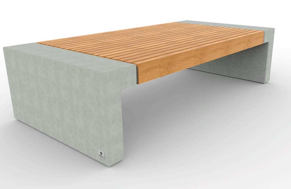 SEDORA Panchina dal design materico e contemporaneo (PKDB058)