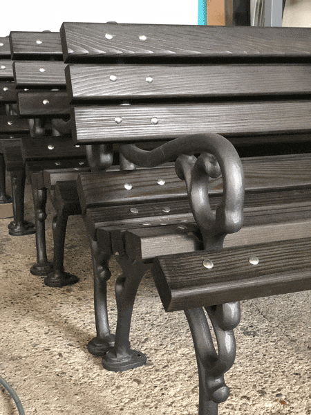 SEDORA Panchina con schienale dal design contemporaneo (PKDA020 Series)
