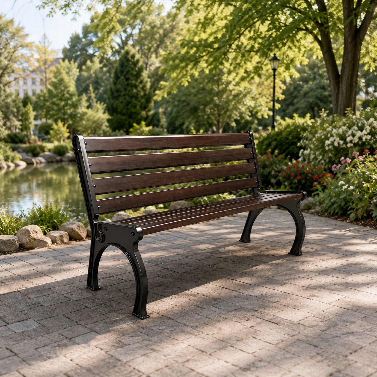 SEDORA Panchina con schienale dal design classico ed elegante (PKDA004)