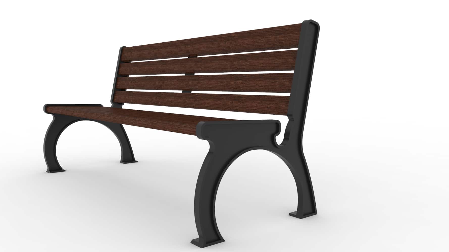 SEDORA Panchina con schienale dal design classico ed elegante (PKDA004)