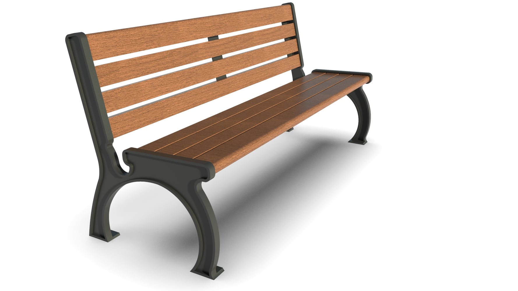 SEDORA Panchina con schienale dal design classico ed elegante (PKDA004)