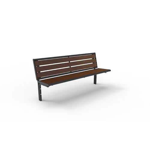 SEDORA Piazza Plus Style – Panchina con schienale e inserti personalizzabili