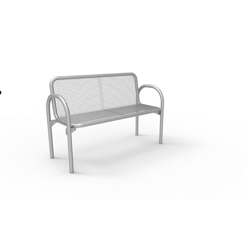 SEDORA Siesta Harmony – Panchina in griglia metallica con o senza schienale