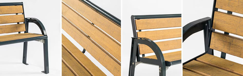SEDORA Stella Style – Panchina con inserti personalizzabili, con o senza schienale