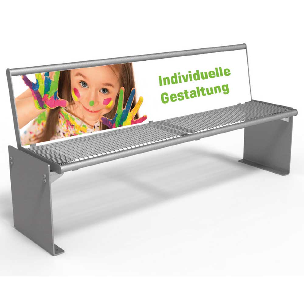 SEDORA Design Backrest – Panchina con schienale personalizzabile