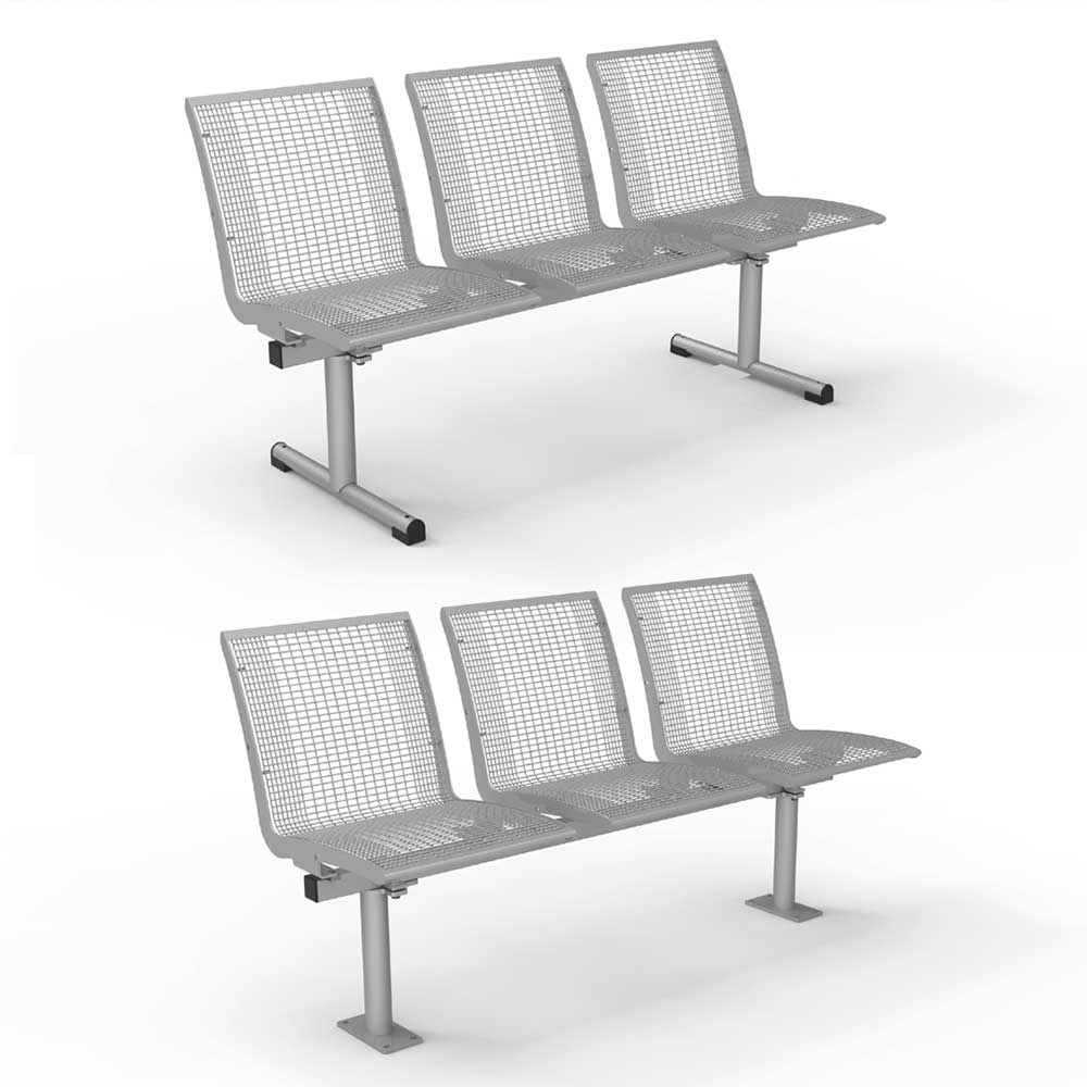 SEDORA München Nova – Panchina modulare ergonomica con schienale