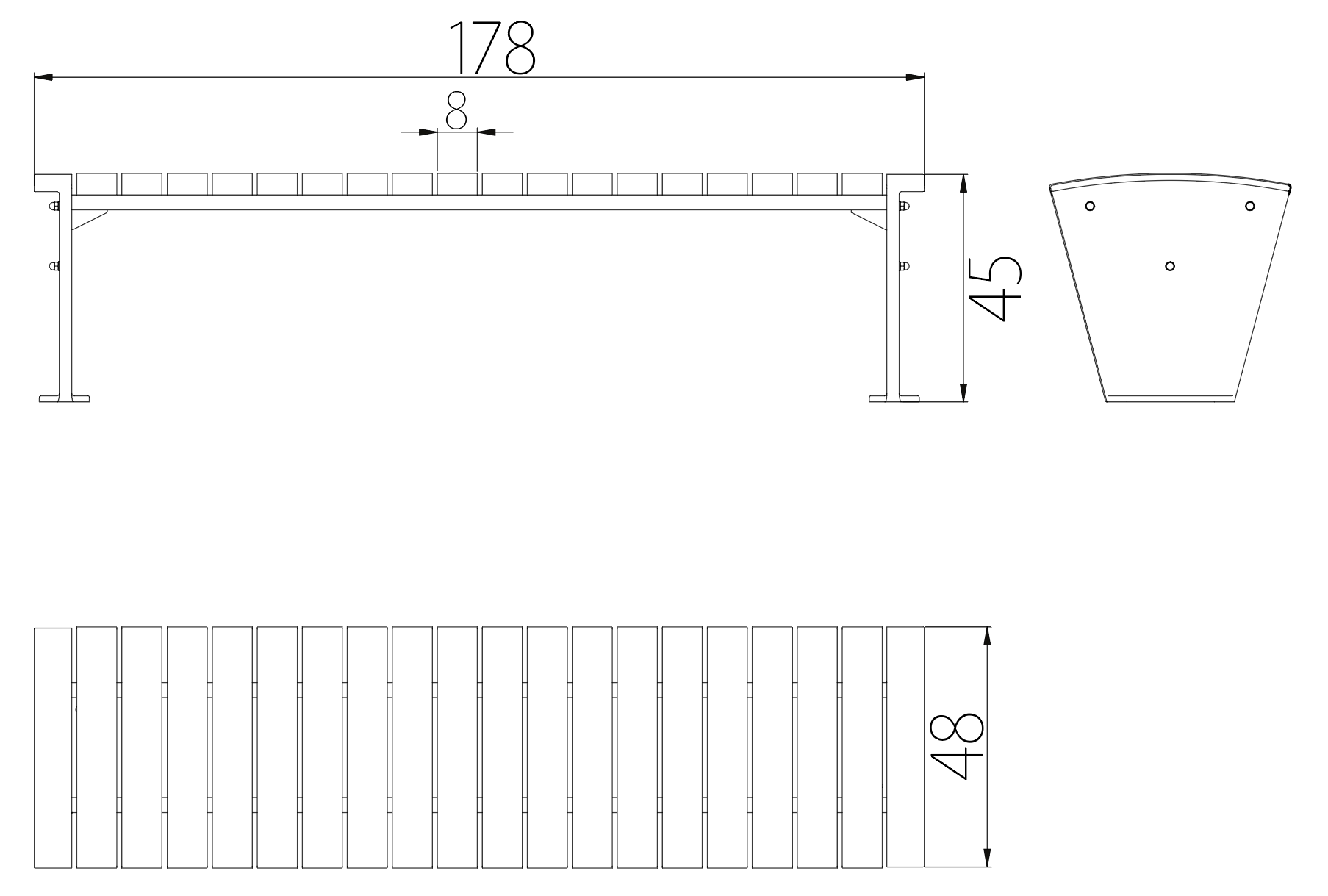 SEDORA Sistema di panchine modulari per spazi contemporanei (PKDA012)