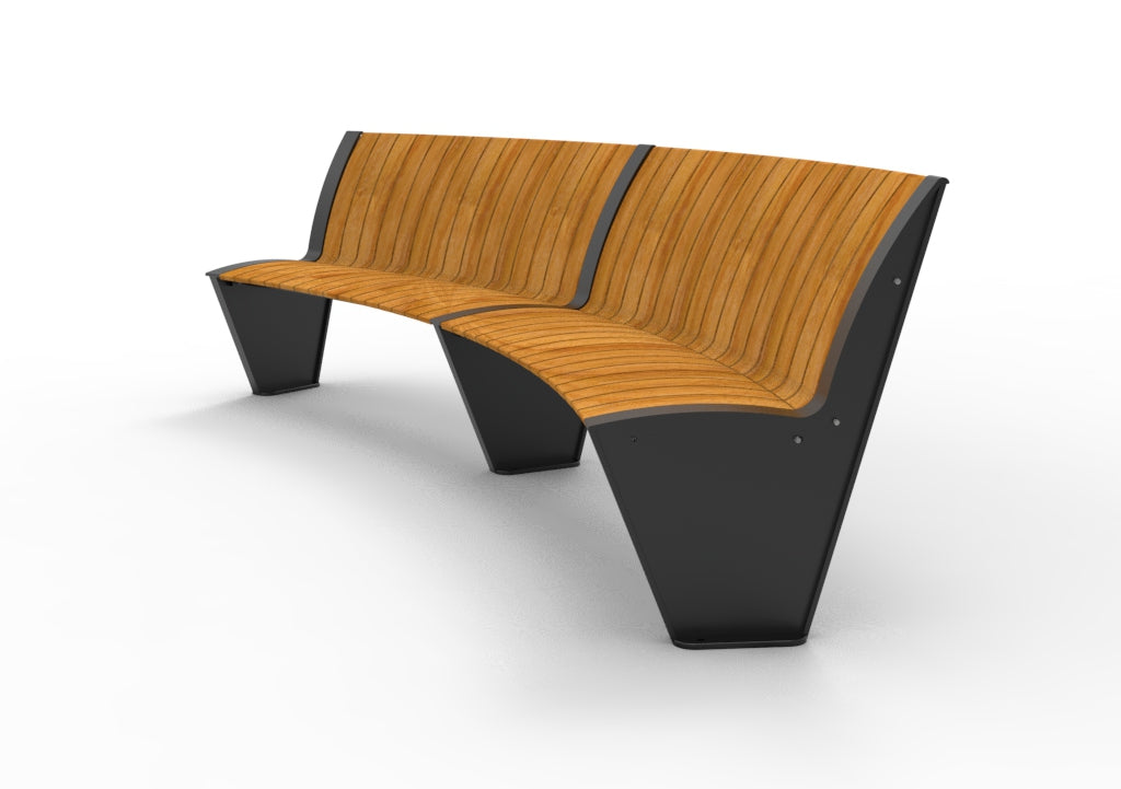 SEDORA Panchina modulare con schienale dal design contemporaneo (PKDA016-L)