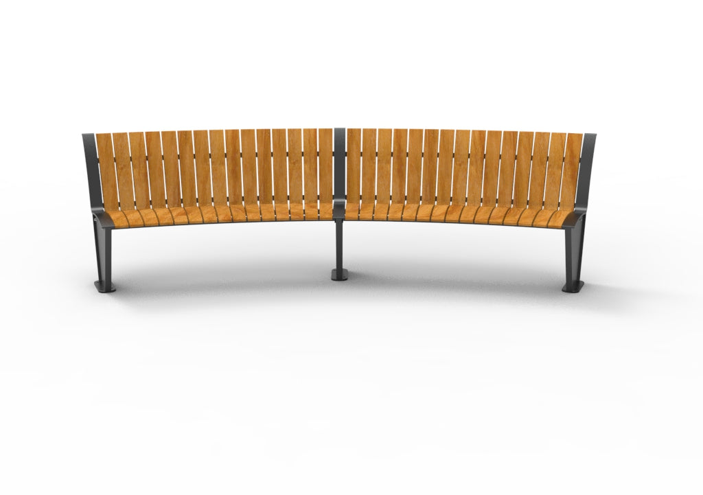 SEDORA Panchina modulare con schienale dal design contemporaneo (PKDA016-L)