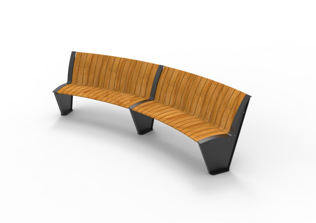 SEDORA Panchina modulare con schienale dal design contemporaneo (PKDA016-L)