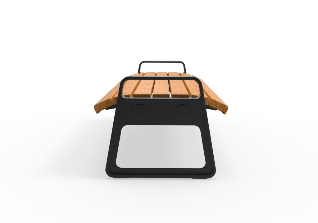 SEDORA Panchina dal design contemporaneo e dinamico (PKDA038-1)