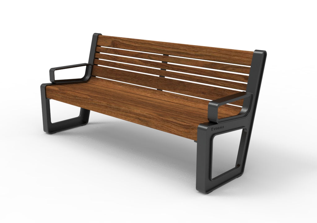 SEDORA Panchina e seduta con schienale dal design contemporaneo (PKDA039-1 / PSDA039)