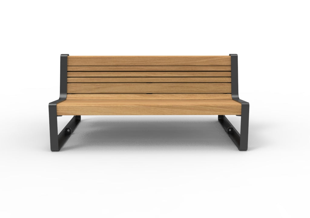SEDORA Panchina doppia con schienale dal design contemporaneo (PKDA041)
