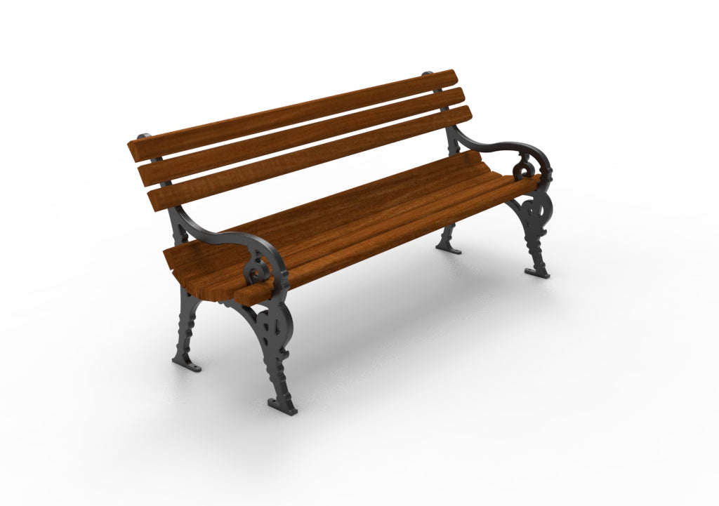 SEDORA Panchina con schienale dal design contemporaneo (PKDA020 Series)