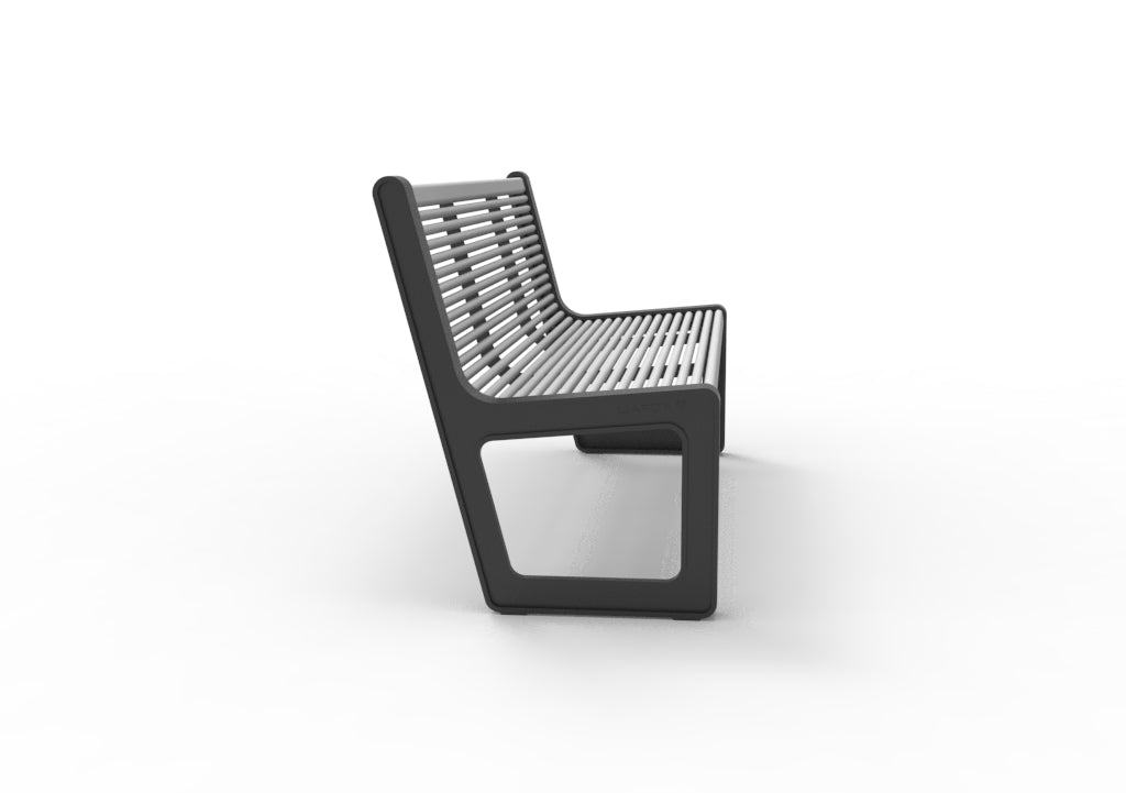 SEDORA Panchina con schienale dal design contemporaneo (PKDA040 Series)