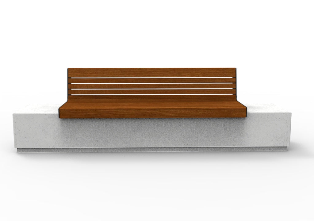 SEDORA Panchina con schienale dal design materico e innovativo (PKDB050-1)