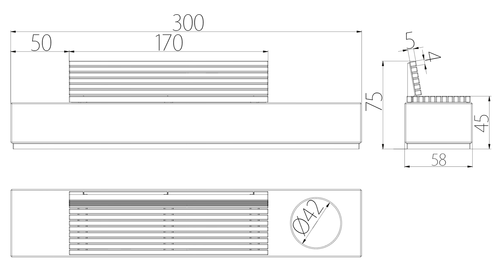 SEDORA Panchina con schienale dal design materico e contemporaneo (PKDB051)