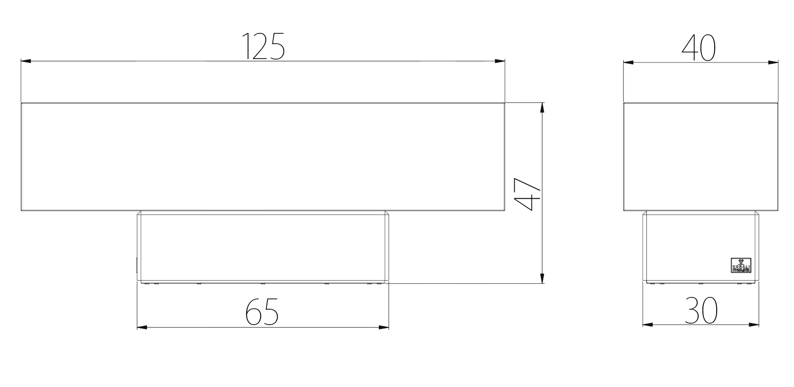 SEDORA Panchina compatta dal design materico e contemporaneo (PKDB055)