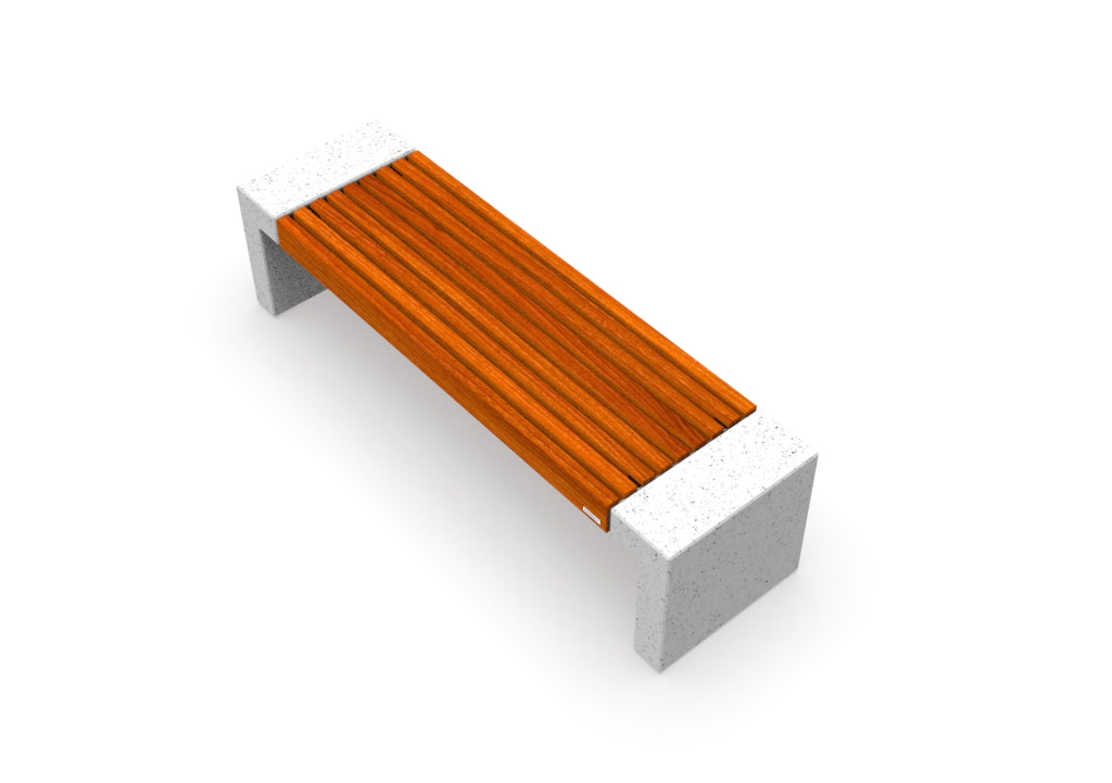 SEDORA Panchina dal design materico ed essenziale (PKDB057)