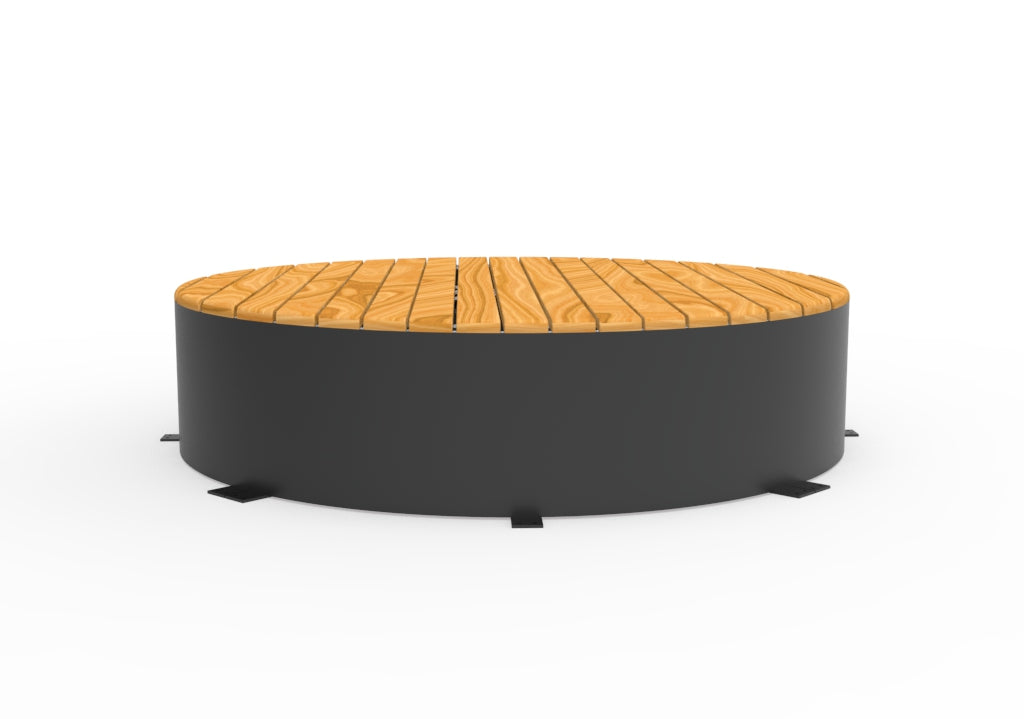 SEDORA Panchina circolare dal design contemporaneo e conviviale (PKDS2700)