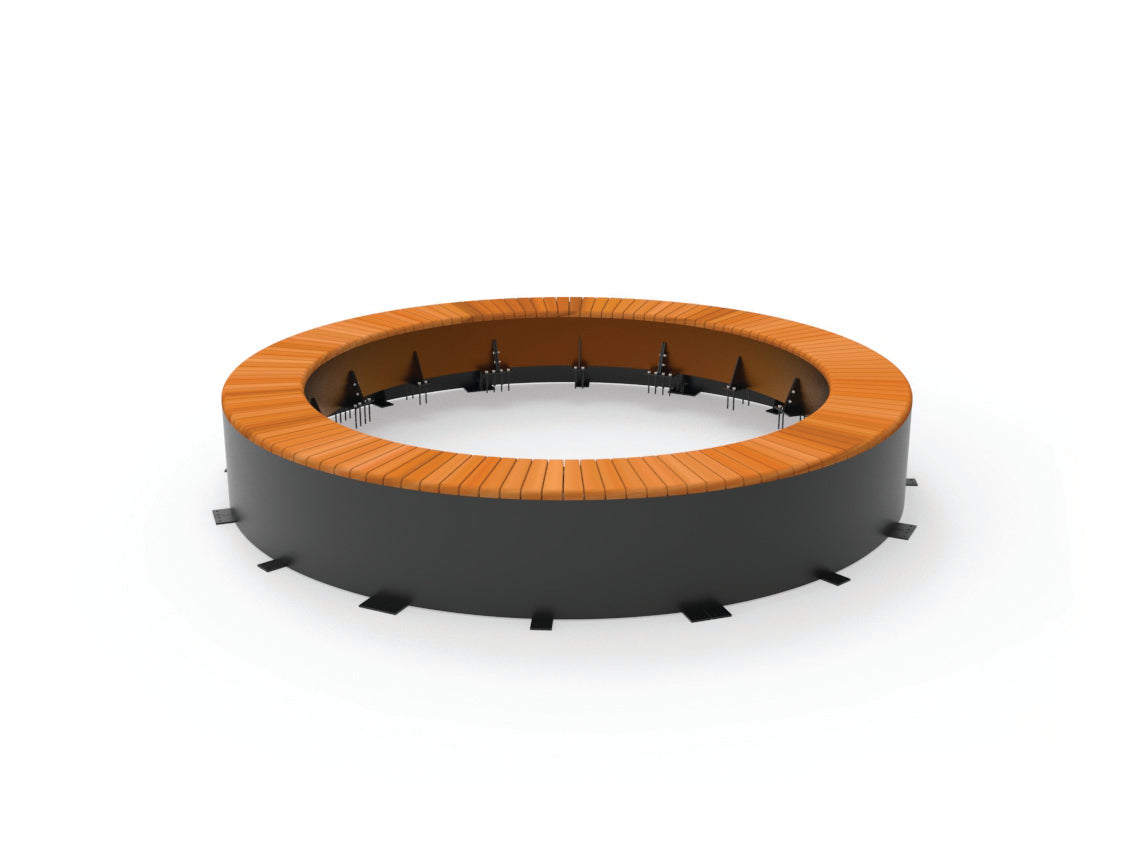 SEDORA Panchina circolare monumentale dal design contemporaneo (PKDS3900)
