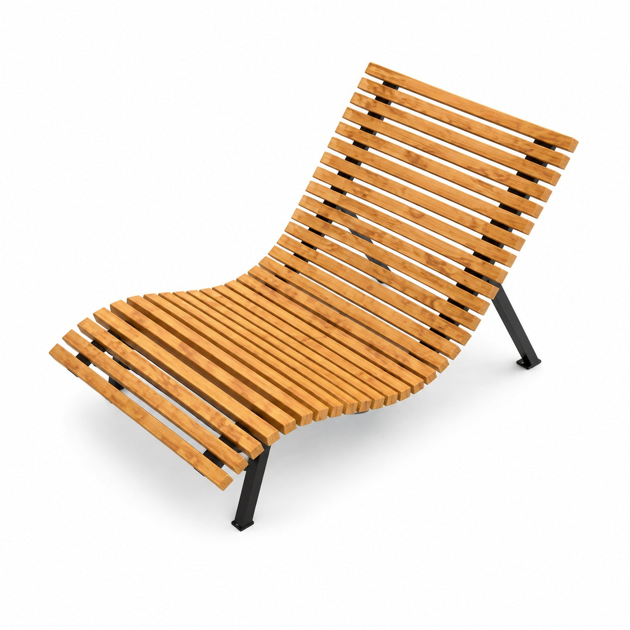 SEDORA Lettino urbano dal design elegante e senza tempo (PLDS001)