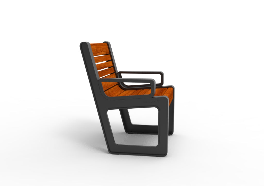 SEDORA Panchina e seduta con schienale dal design contemporaneo (PKDA039-1 / PSDA039)