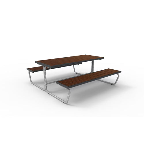 SEDORA Parador Style – Gruppo tavolo con panche personalizzabile, 6 posti
