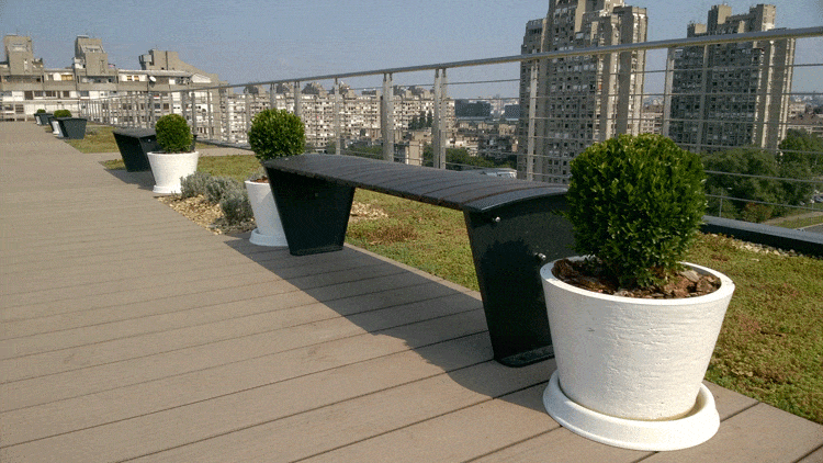 SEDORA Sistema di panchine modulari per spazi contemporanei (PKDA012)