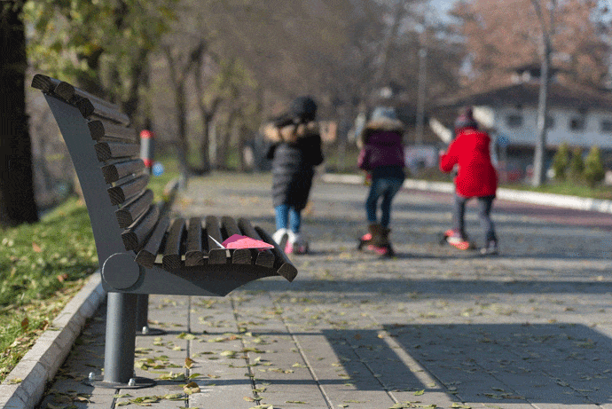 SEDORA Panchina con schienale dal design classico e prestigioso (PKDS010)